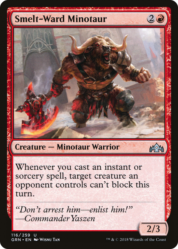 Smelt-Ward Minotaur (grn)
