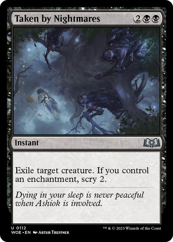 Taken by Nightmares (woe)