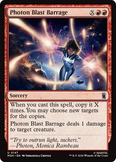 Photon Blast Barrage