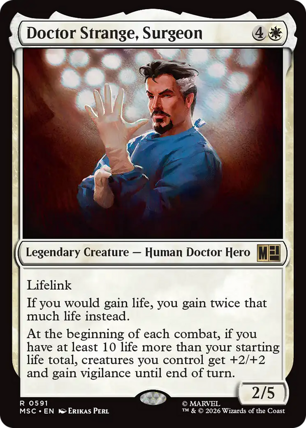 Doctor Strange, Surgeon (msc)