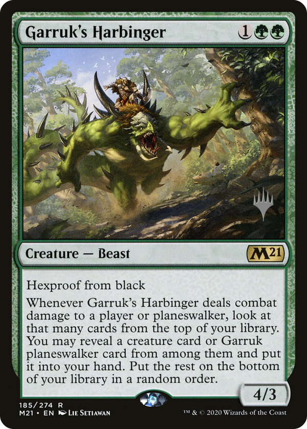Garruk's Harbinger (pm21)