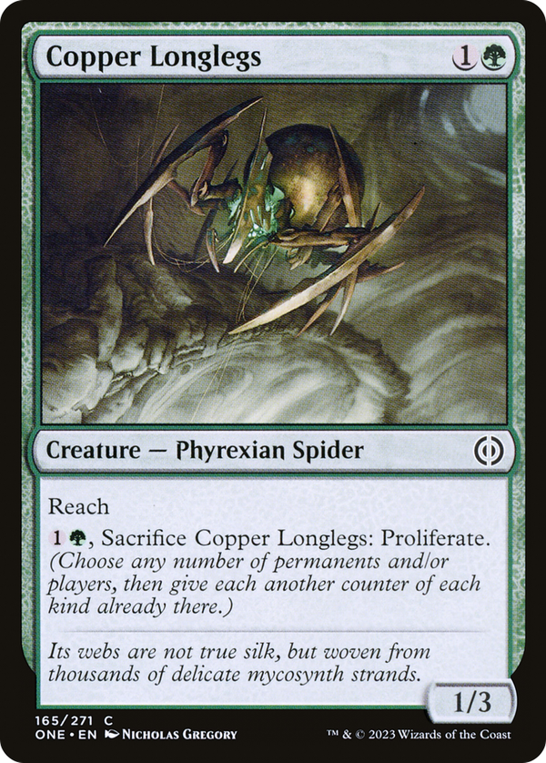 Copper Longlegs (one)