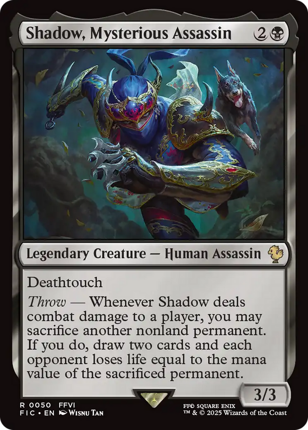 Shadow, Mysterious Assassin (fic)