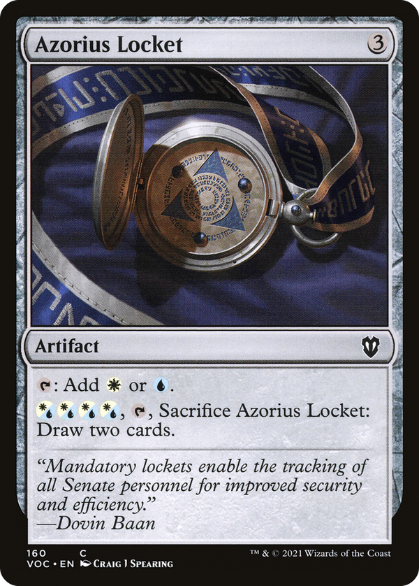 Azorius Locket (voc)