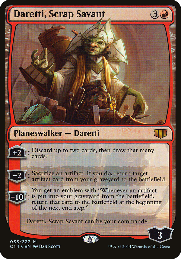 Daretti, Scrap Savant (oc14)