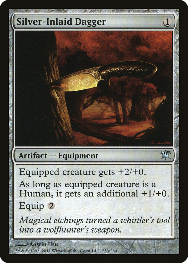 Silver-Inlaid Dagger (isd)