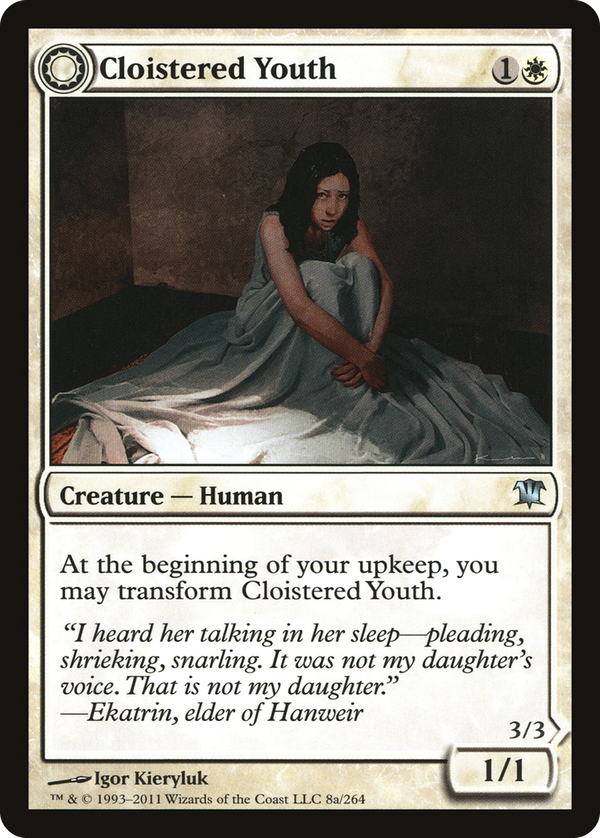 Cloistered Youth // Unholy Fiend (isd)
