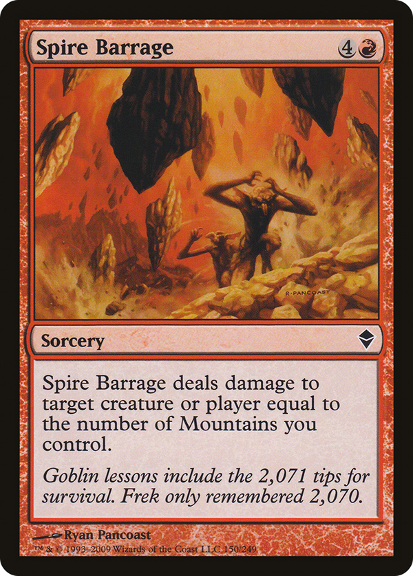Spire Barrage (zen)