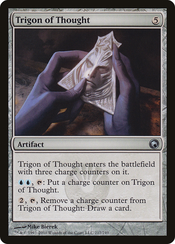 Trigon of Thought (som)