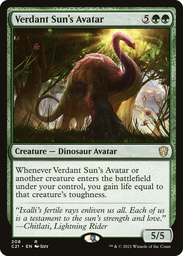 Verdant Sun's Avatar (c21)