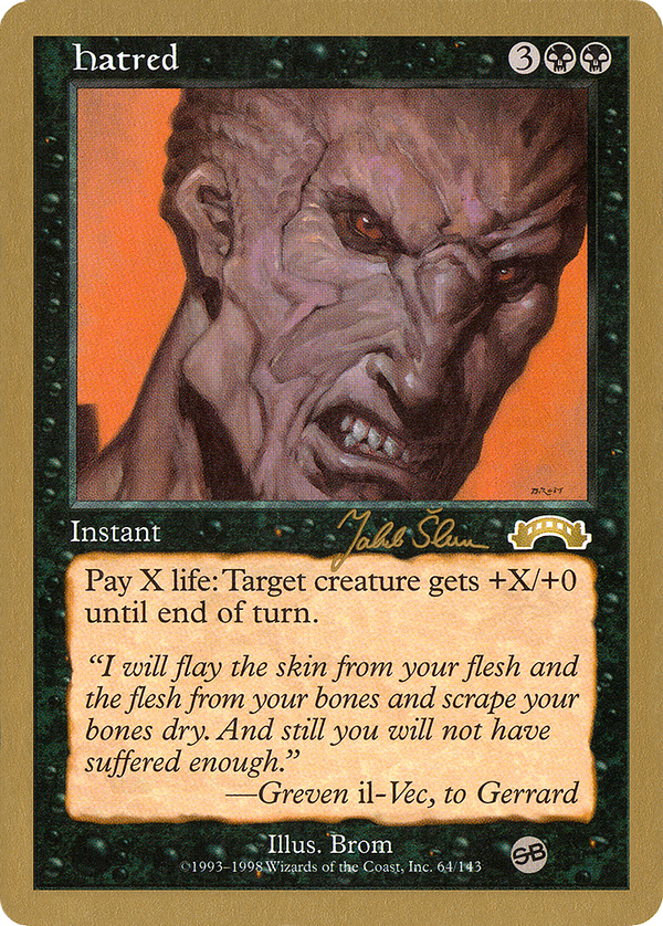 Hatred (wc99)