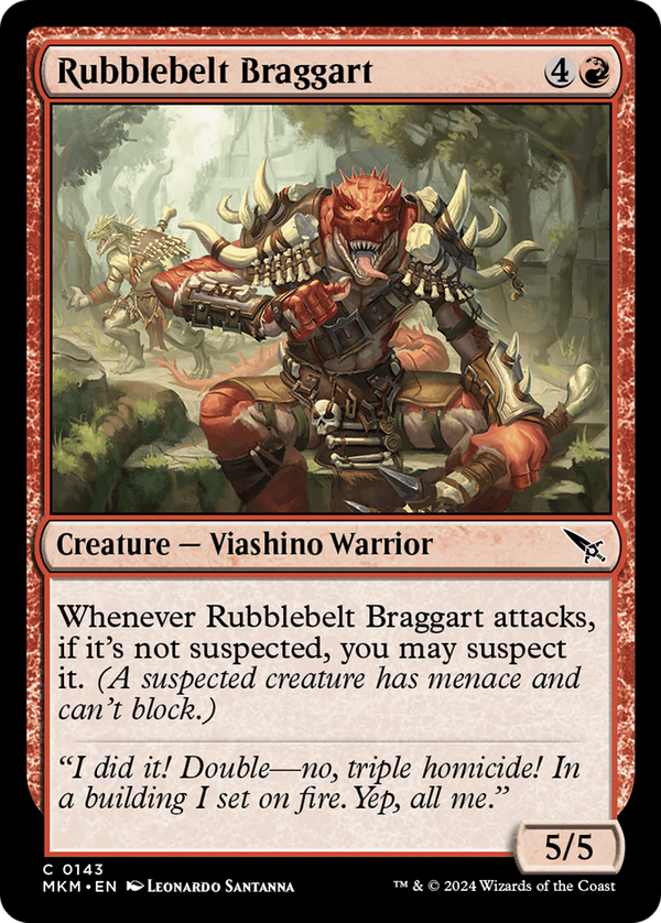 Rubblebelt Braggart (mkm)