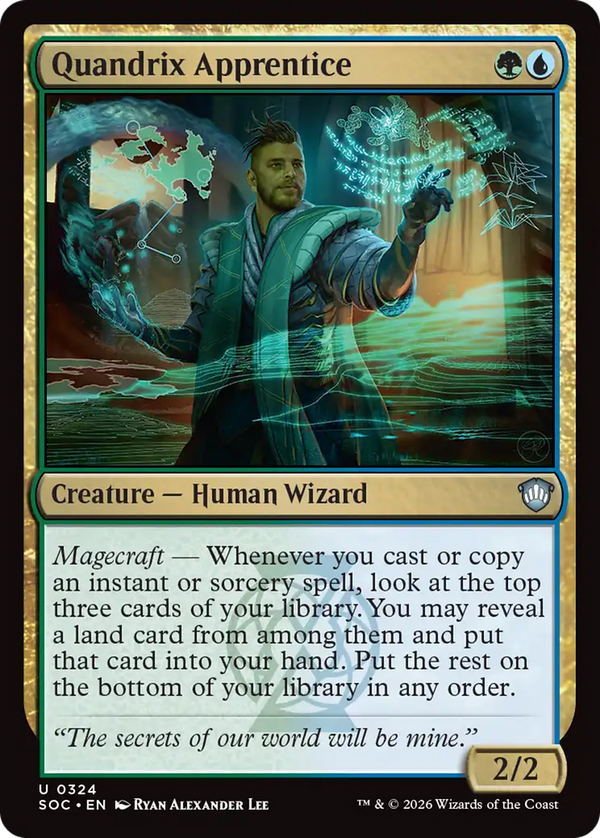 Quandrix Apprentice (soc)