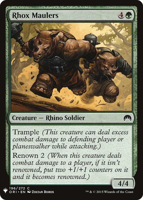 Rhox Maulers (plst)