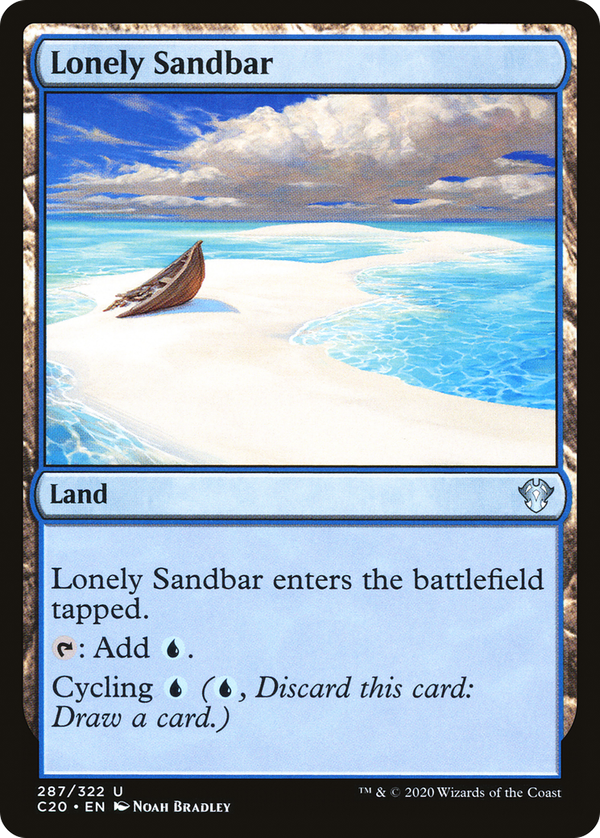 Lonely Sandbar (c20)