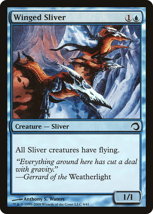 Winged Sliver (h09)