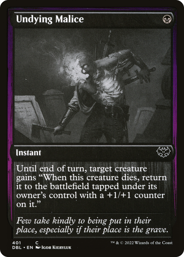 Undying Malice (dbl)