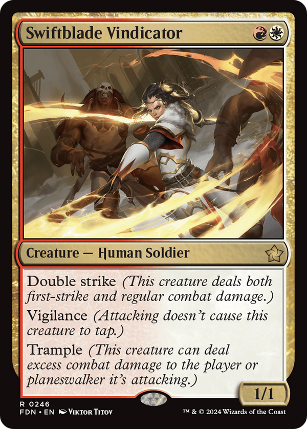 Swiftblade Vindicator (fdn)