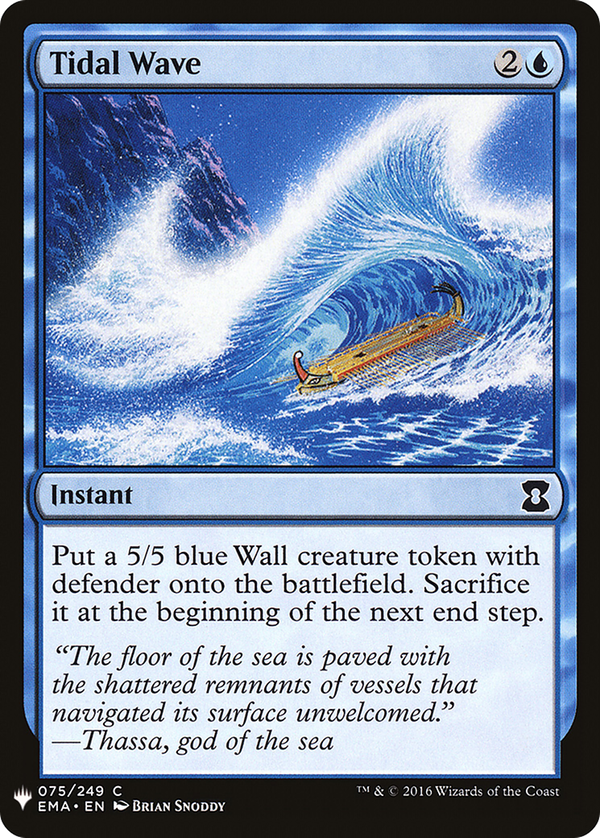 Tidal Wave (plst)