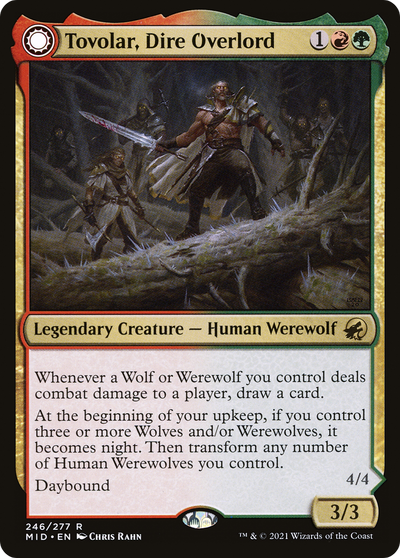 Tovolar, Dire Overlord // Tovolar, the Midnight Scourge