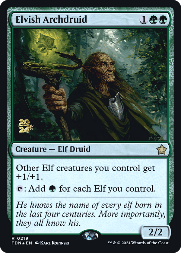 Elvish Archdruid (pfdn)