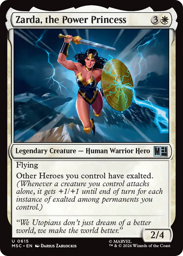 Zarda, the Power Princess (msc)