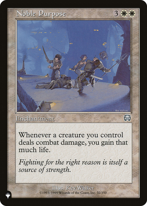 Noble Purpose (plst)