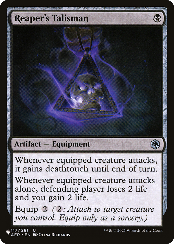 Reaper's Talisman (plst)