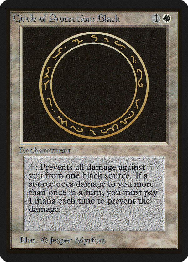 Circle of Protection: Black (leb)