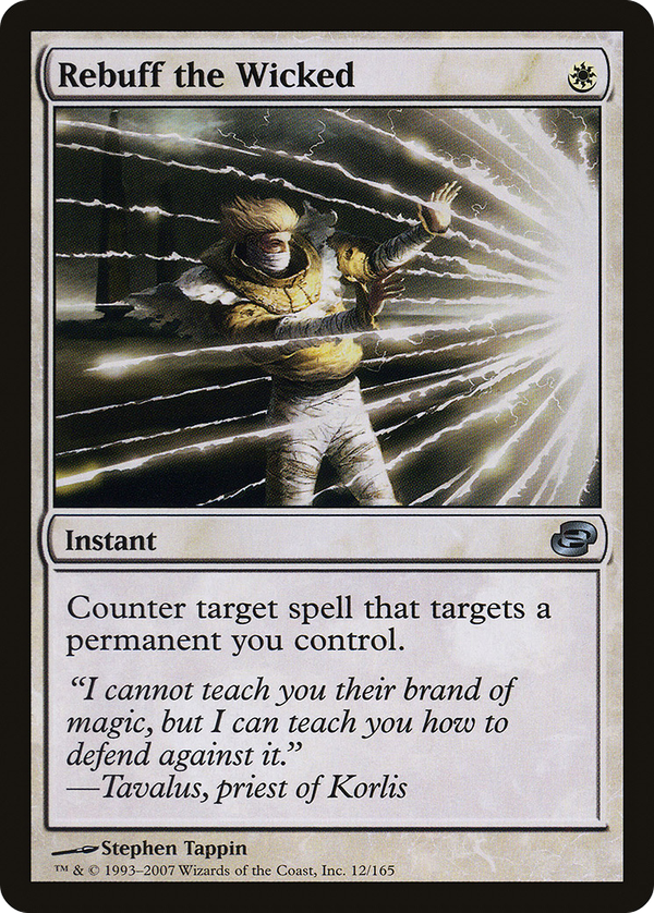 Rebuff the Wicked (plc)