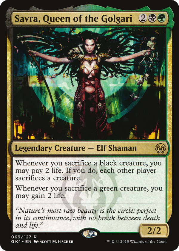 Savra, Queen of the Golgari (gk1)