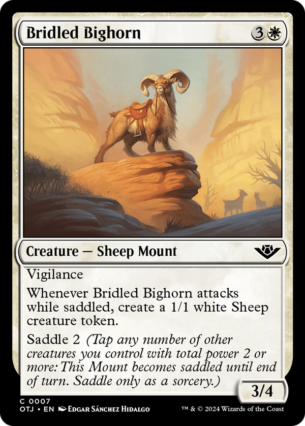 Bridled Bighorn (otj)