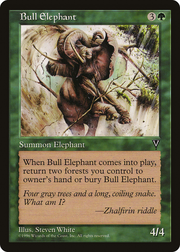 Bull Elephant (vis)