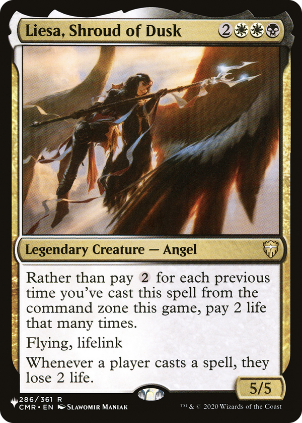 Liesa, Shroud of Dusk (plst)