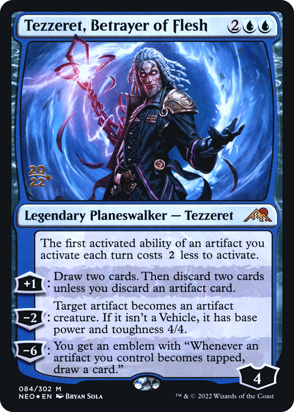 Tezzeret, Betrayer of Flesh (pneo)