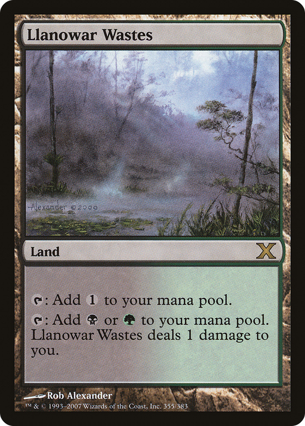 Llanowar Wastes (10e)