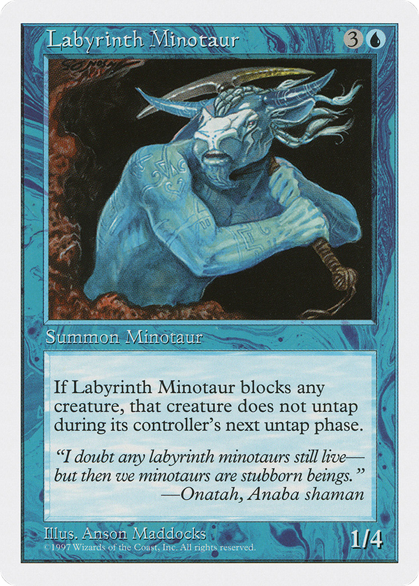 Labyrinth Minotaur (5ed)