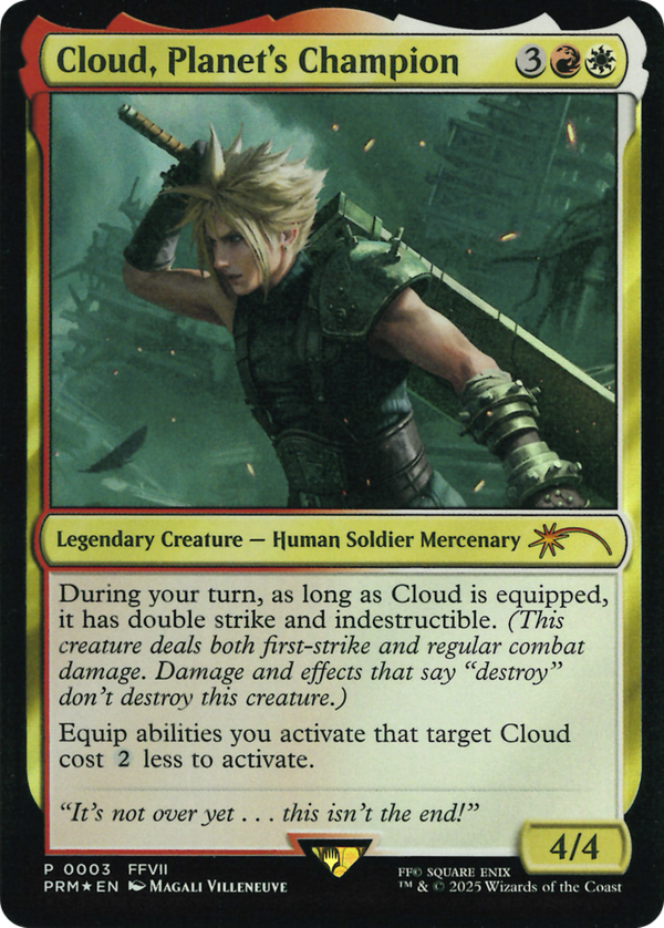 Cloud, Planet's Champion (pmei)