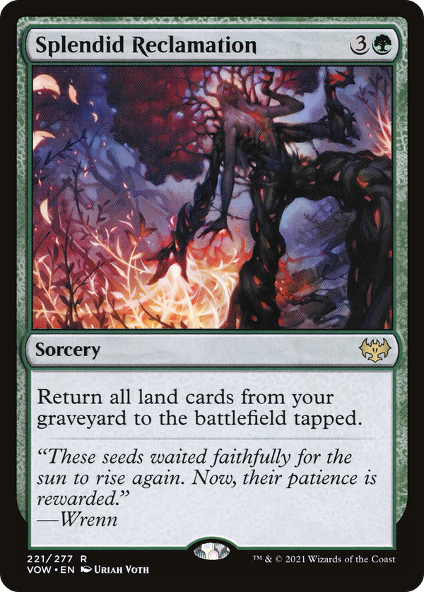 Splendid Reclamation (vow)