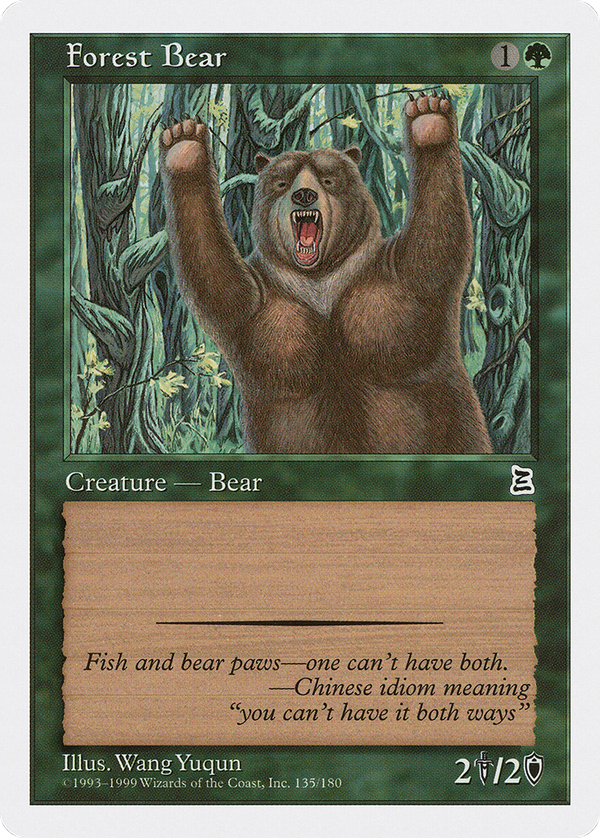 Forest Bear (ptk)