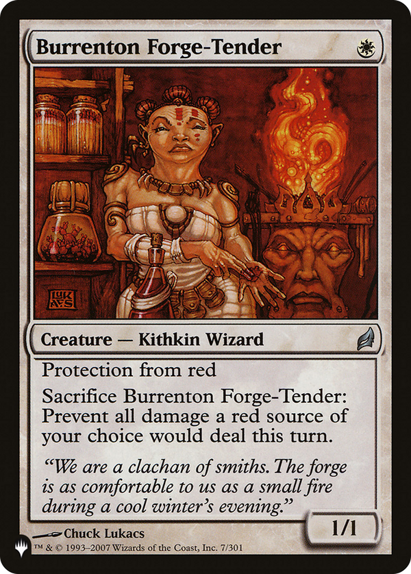 Burrenton Forge-Tender (plst)