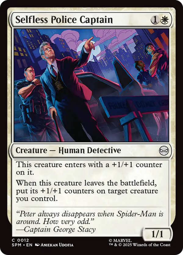 Selfless Police Captain (spm)