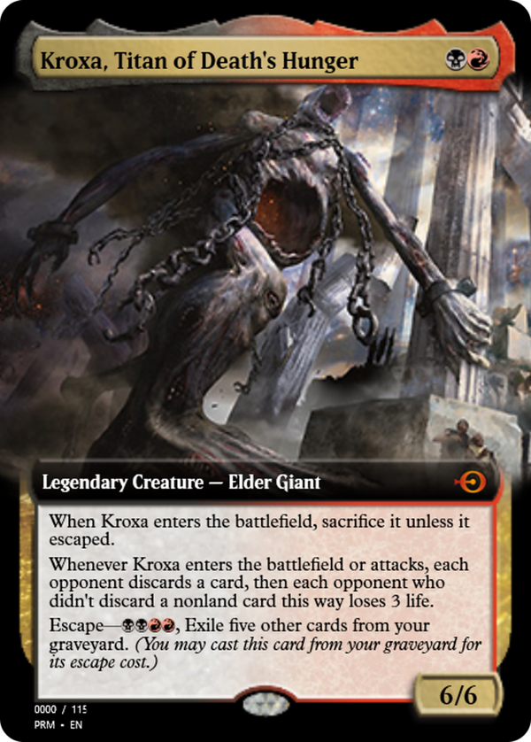 Kroxa, Titan of Death's Hunger (prm)