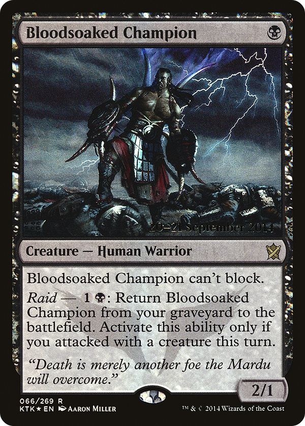 Bloodsoaked Champion (pktk)