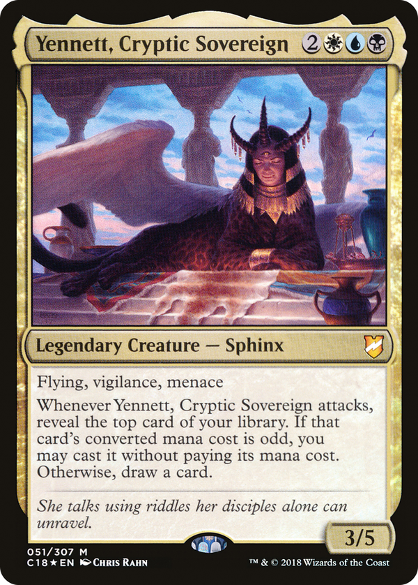 Yennett, Cryptic Sovereign (c18)