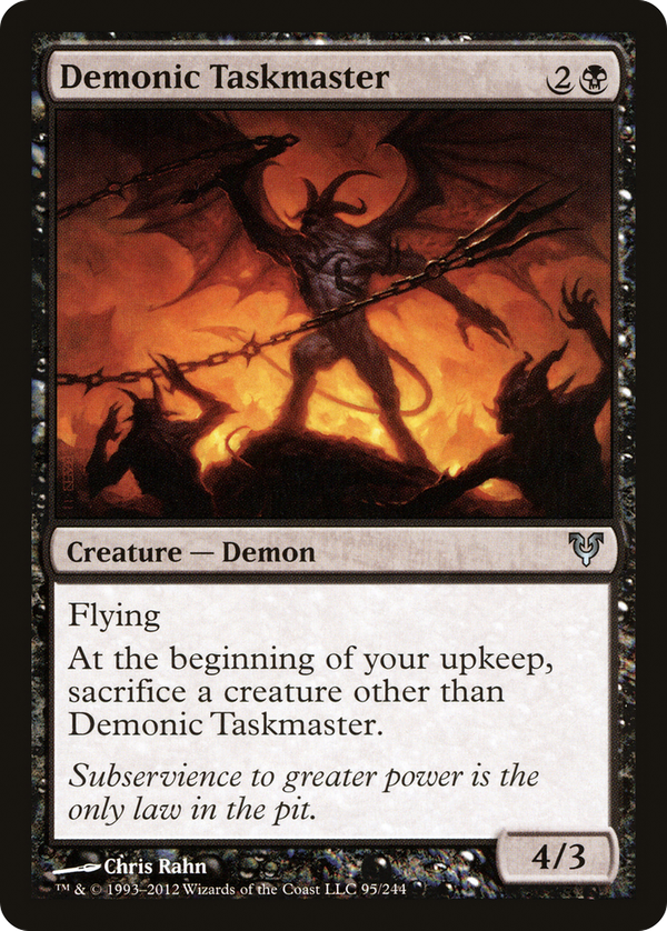 Demonic Taskmaster (avr)
