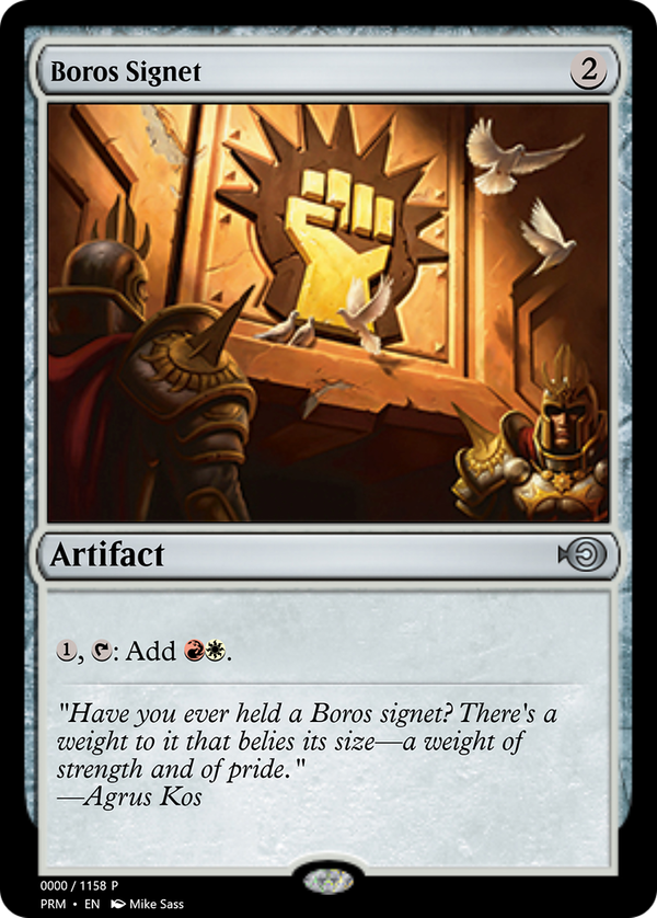 Boros Signet (prm)