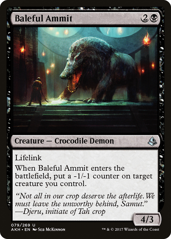 Baleful Ammit (akh)
