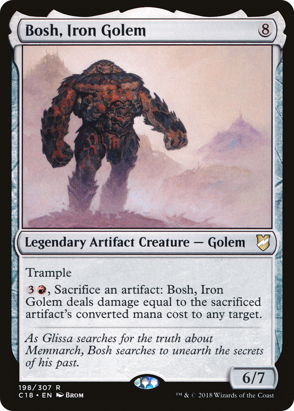 Bosh, Iron Golem (c18)