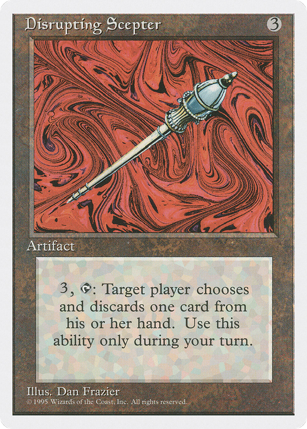 Disrupting Scepter (4ed)